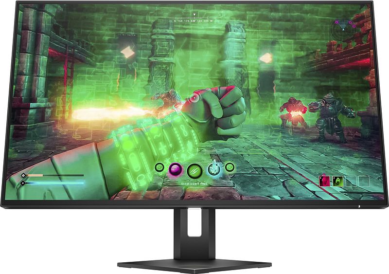 Foto van Hp omen 27u 4k gaming monitor monitor zwart