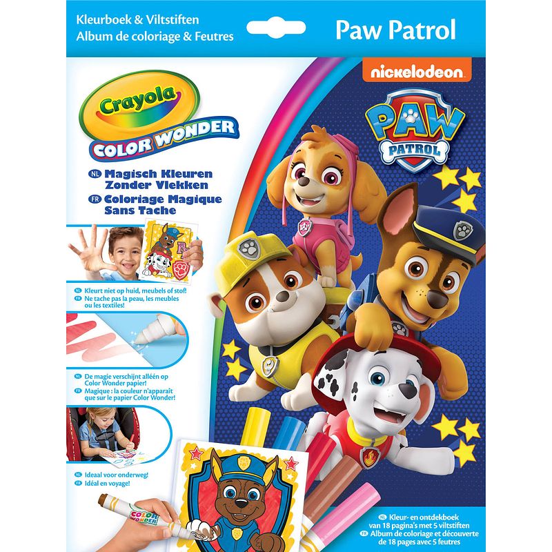 Foto van Color wonder - paw patrol