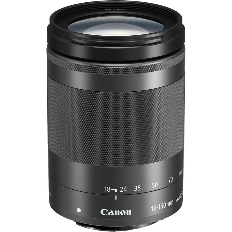 Foto van Canon ef-m 18-150mm f/3.5-6.3 is stm zwart