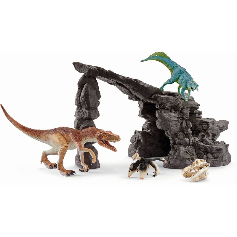 Foto van Dino set met grot schleich 41461