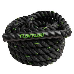 Foto van Tunturi battle rope - rope - fitness rope - fitness touw - 12 meter - incl. gratis fitness app