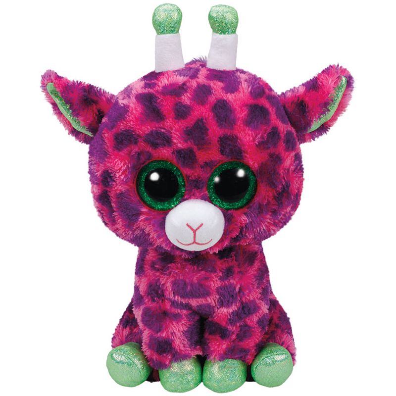 Foto van Ty beanie buddy knuffel giraffe gilbert - 24 cm