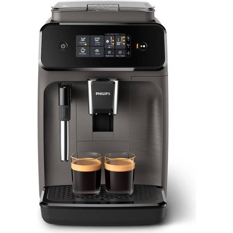 Foto van Philips ep1010_00 automatische espressomachine - graanmolen - melkopschuimer - touchscreen - kasjmiergrijs