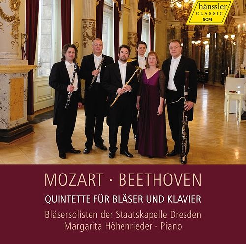 Foto van Mozart & beethoven: quintette für blaser - cd (4010276027706)