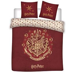 Foto van Harry potter dekbedovertrek hogwarts - lits jumeaux - 240 x 220 cm - polyester