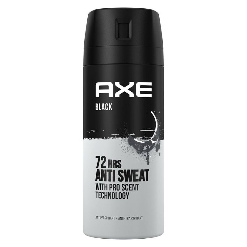 Foto van Axe antitranspirant spray black 150ml bij jumbo