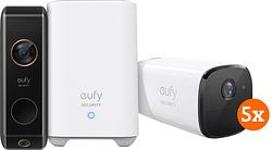Foto van Eufycam 2 pro 5-pack + eufy video doorbell dual 2 pro