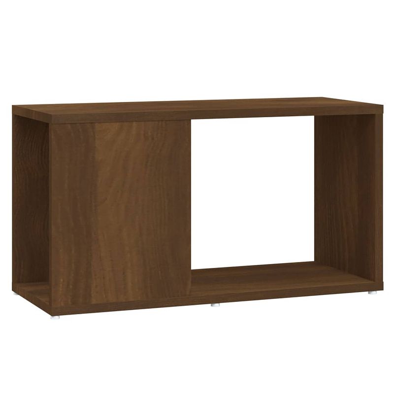 Foto van The living store tv-meubel - tv-kast - 60x24x32 cm - bruineiken