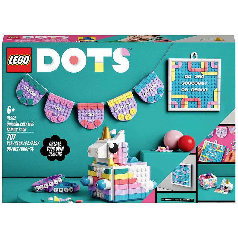 Foto van Lego® dots 41962 eenhoorn familiereviduerset