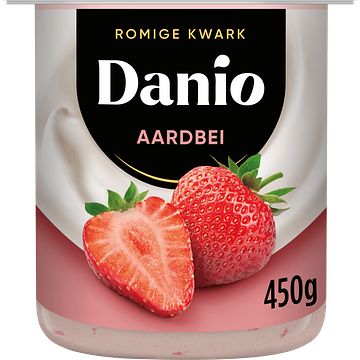 Foto van Danio romige kwark aardbei 450g bij jumbo