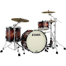 Foto van Tama ma32czs-mbb starclassic maple molten satin brown burst 3d. shellset