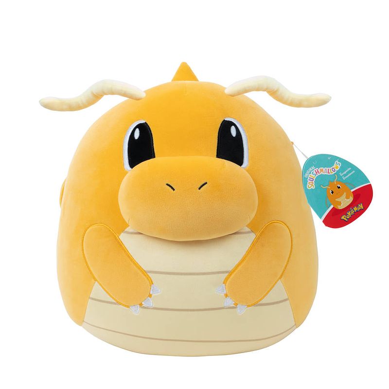 Foto van Squishmallows pokémon knuffel dragonite - 35 cm