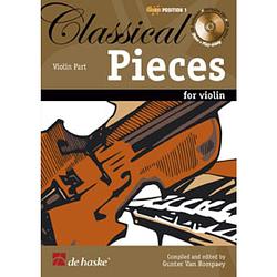 Foto van De haske classical pieces for violin