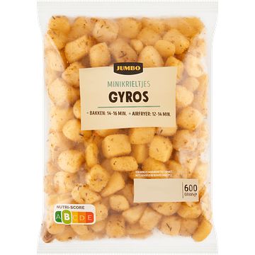 Foto van Jumbo gyros mini krieltjes 600g