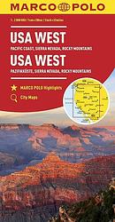 Foto van Marco polo u.s.a. west - paperback (9783829739399)