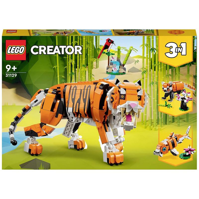 Foto van Lego creator grote tijger - 31129