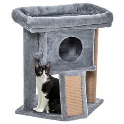 Foto van Kattenkrabpaal - krabpaal - kattenspeelgoed - kattenspeeltjes - kattenhuis - kat - 40 x 40 x 57 cm