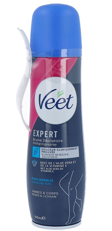 Foto van Veet ontharingsspray gevoelige huid