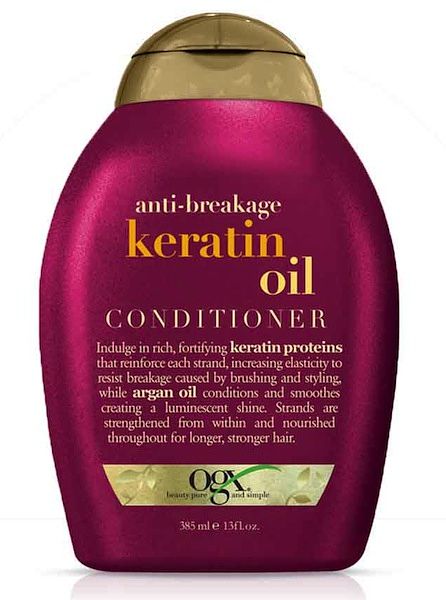 Foto van Ogx conditioner anti breakage keratine