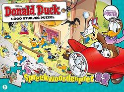 Foto van Donald duck puzzel - spreekwoordenpret geldpakhuis 1000 stukjes - puzzel;puzzel (8710841399592)