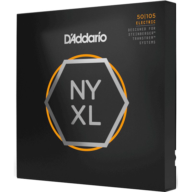 Foto van D'saddario nyxls50105 nickel wound medium 50-105 double ball end snaren voor headless basgitaar