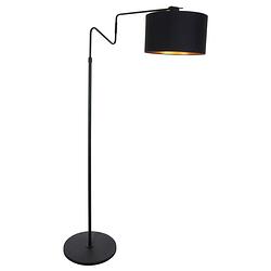 Foto van Anne lighting vloerlamp linstrom 2132zw zwart