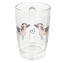 Foto van Clayre & eef theeglas 300 ml honden theemok theebeker transparant theemok theebeker