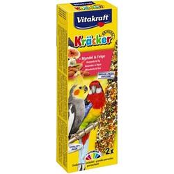 Foto van Vitakraft amandel/vijg-kracker valkparkiet 2in1