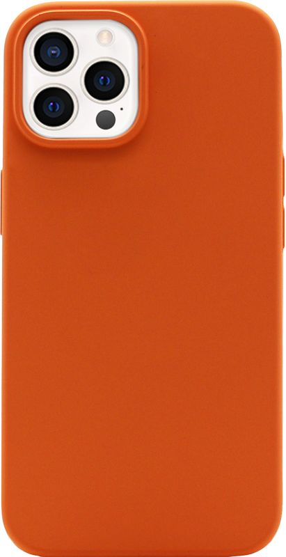 Foto van Bluebuilt soft case apple iphone 12 pro max back cover met magsafe oranje