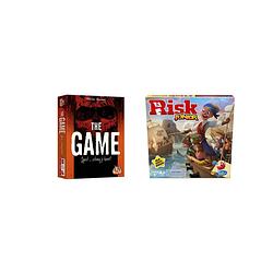 Foto van Spellenset - bordspel - 2 stuks - the game & risk junior