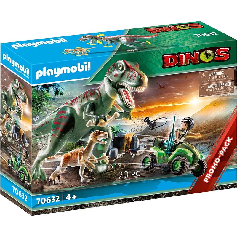 Foto van Playmobil dinos - t-rex attack 70632