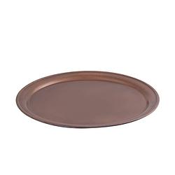 Foto van Ptmd aspyn copper iron round bowl with border l