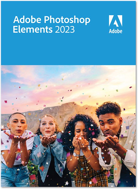 Foto van Adobe photoshop elements 2023 (english, windows & mac)