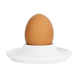 Foto van Krumble eierdop rond keramiek - wit