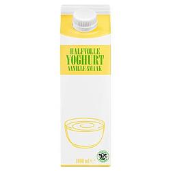 Foto van Halfvolle vanille yoghurt 1l bij jumbo