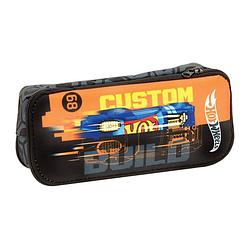 Foto van Hot wheels etui jongens 23,5 x 10,5 cm polyester oranje/zwart