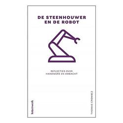 Foto van De steenhouwer en de robot