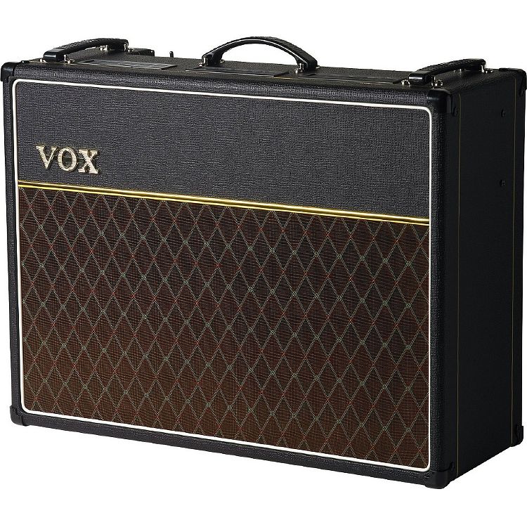 Foto van Vox ac30c2x custom 30w 2x12 inch buizen gitaarversterker combo