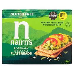 Foto van Nairn'ss gluten free flatbreads rosemary & sea salt 150g bij jumbo
