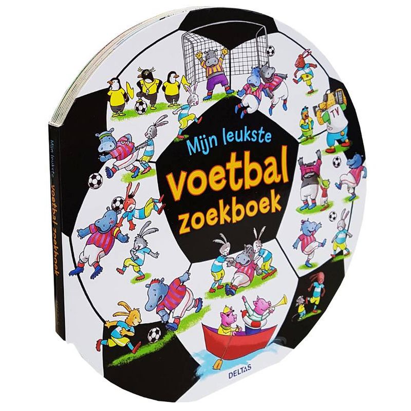 Foto van Deltas mijn leukste voetbal zoekboek