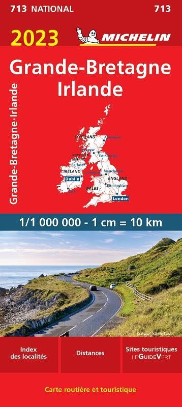 Foto van Michelin 713 groot-brittannië - paperback (9782067258174)