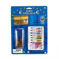 Foto van Speelgeld set met munten en biljetten