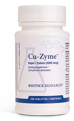 Foto van Biotics cu-zyme koper tabletten