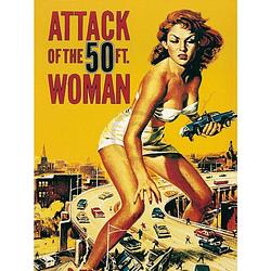 Foto van Liby - attack of the 50ft. woman kunstdruk 60x80cm