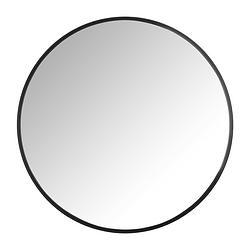 Foto van Spiegel rond met metalen lijst - diameter 70 cm