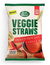 Foto van Eat real veggie straws smoked paprika & chilli