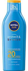 Foto van Nivea sun protect & bronze zonnemelk spf20