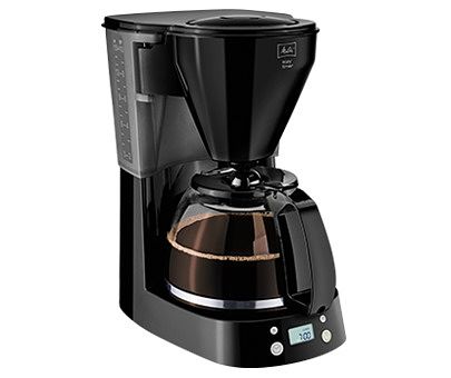 Foto van Melitta easy timer koffiefilter apparaat zwart