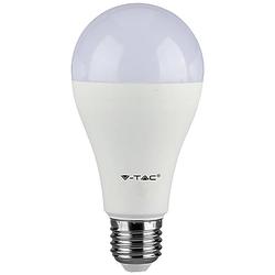 Foto van V-tac 217240 led-lamp energielabel f (a - g) e27 peer 8.50 w koudwit (ø x h) 60 mm x 108 mm 3 stuk(s)