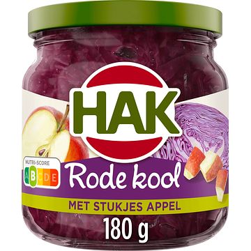 Foto van Hak rode kool met stukjes appel 180g bij jumbo